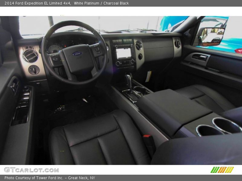 White Platinum / Charcoal Black 2014 Ford Expedition EL Limited 4x4