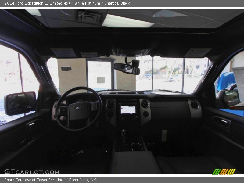 White Platinum / Charcoal Black 2014 Ford Expedition EL Limited 4x4