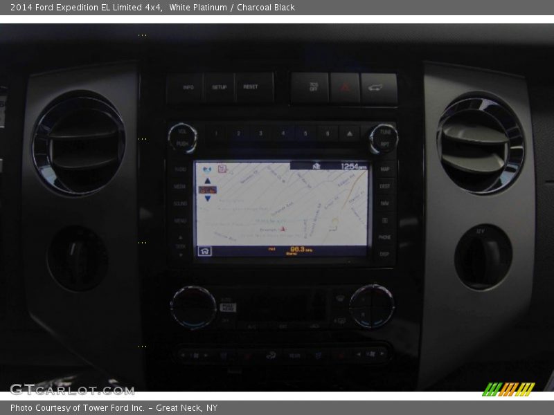 White Platinum / Charcoal Black 2014 Ford Expedition EL Limited 4x4