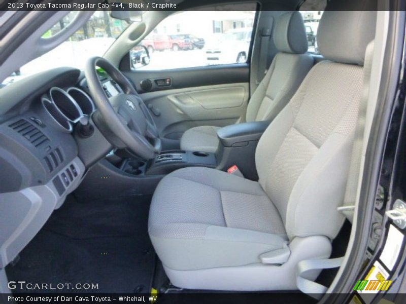 Black / Graphite 2013 Toyota Tacoma Regular Cab 4x4