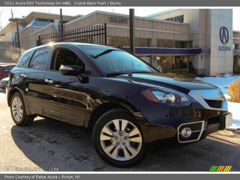 Crystal Black Pearl / Ebony 2012 Acura RDX Technology SH-AWD