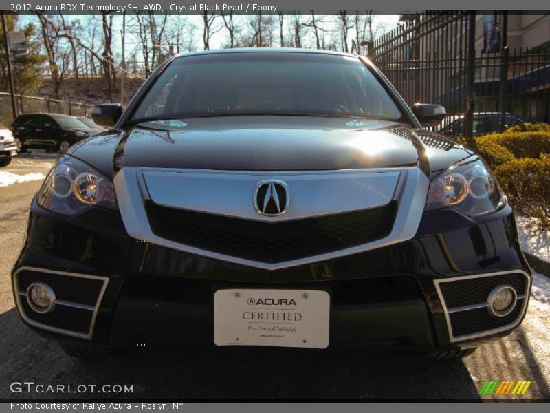 Crystal Black Pearl / Ebony 2012 Acura RDX Technology SH-AWD