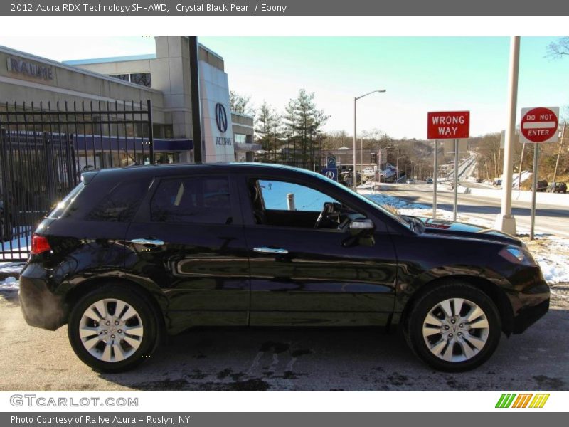 Crystal Black Pearl / Ebony 2012 Acura RDX Technology SH-AWD