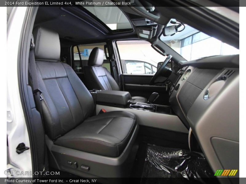 White Platinum / Charcoal Black 2014 Ford Expedition EL Limited 4x4
