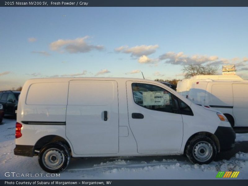 Fresh Powder / Gray 2015 Nissan NV200 SV