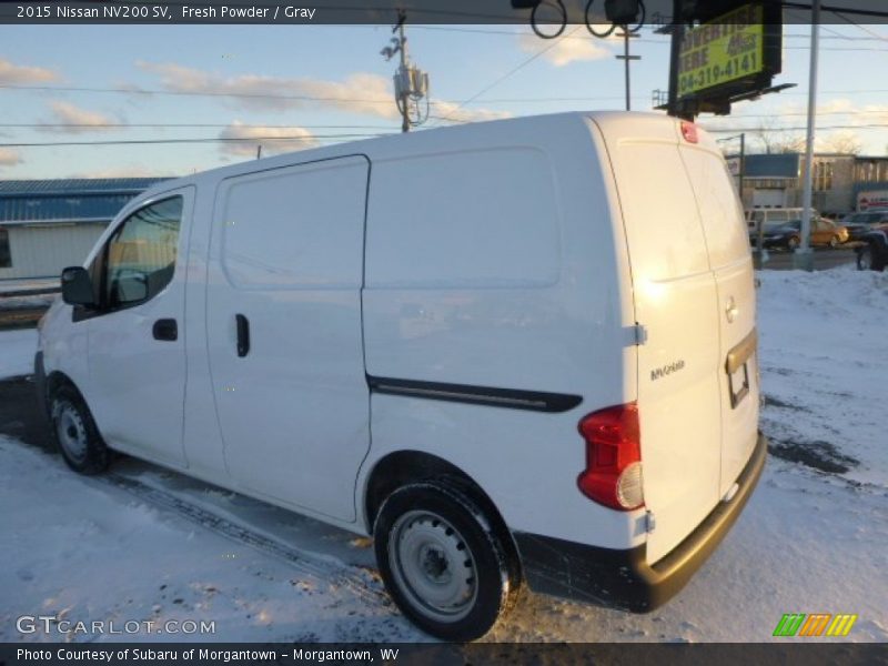 Fresh Powder / Gray 2015 Nissan NV200 SV