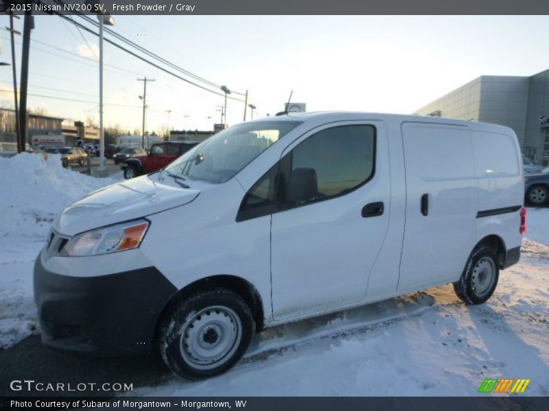 Fresh Powder / Gray 2015 Nissan NV200 SV