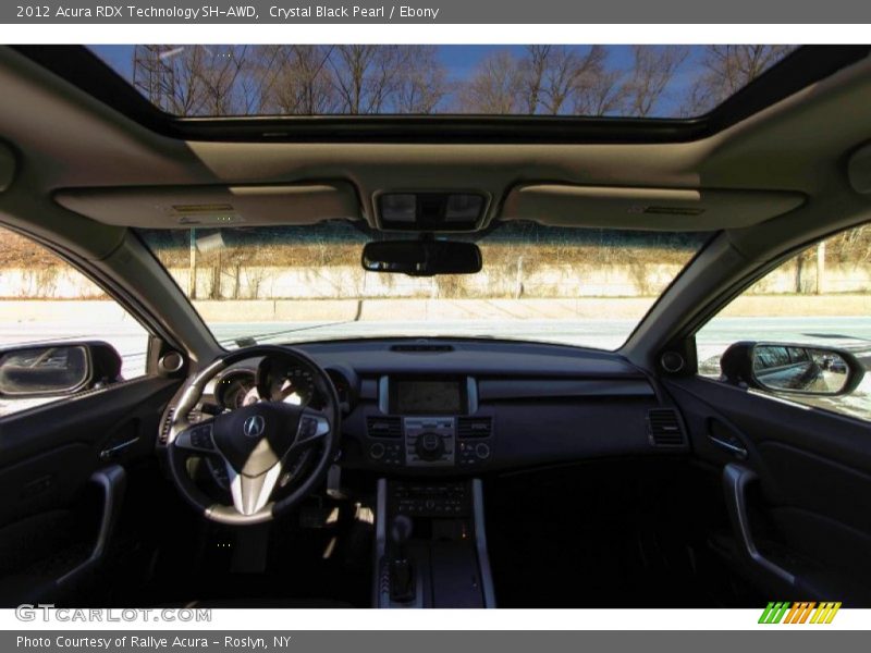 Crystal Black Pearl / Ebony 2012 Acura RDX Technology SH-AWD