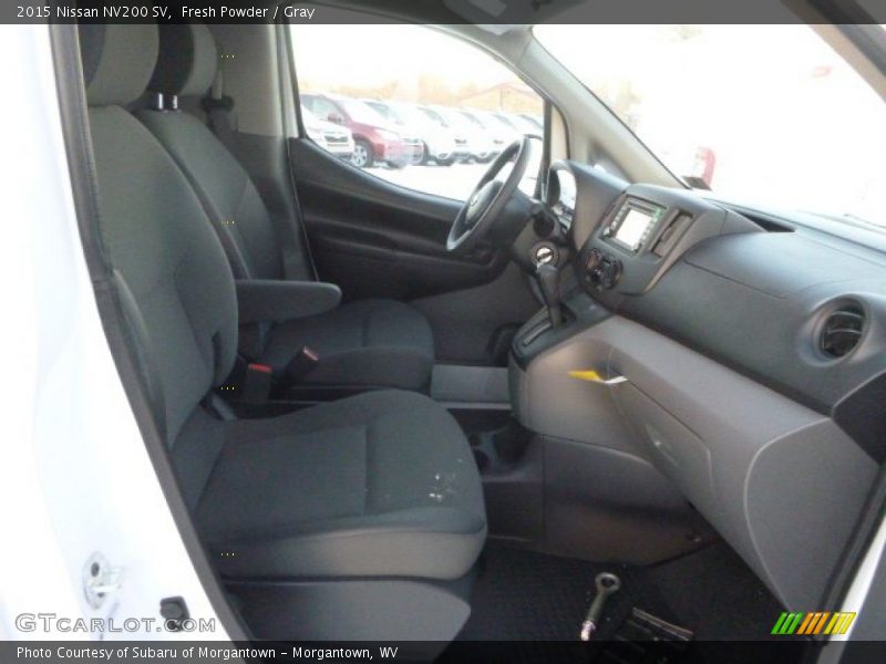  2015 NV200 SV Gray Interior