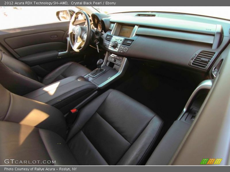 Crystal Black Pearl / Ebony 2012 Acura RDX Technology SH-AWD