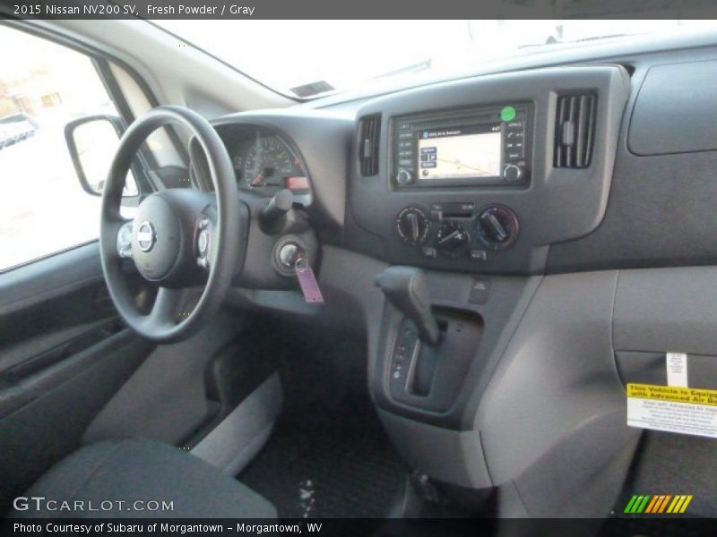 Dashboard of 2015 NV200 SV