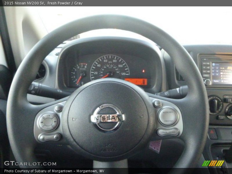 Fresh Powder / Gray 2015 Nissan NV200 SV