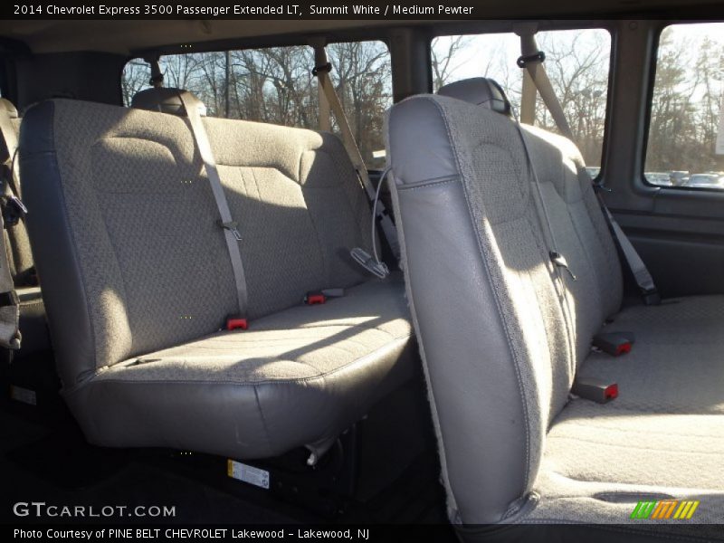 Summit White / Medium Pewter 2014 Chevrolet Express 3500 Passenger Extended LT