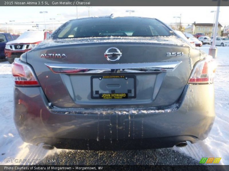 Gun Metallic / Charcoal 2015 Nissan Altima 3.5 SL