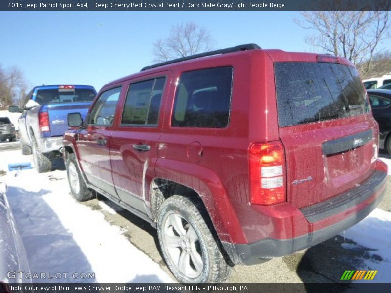 Deep Cherry Red Crystal Pearl / Dark Slate Gray/Light Pebble Beige 2015 Jeep Patriot Sport 4x4