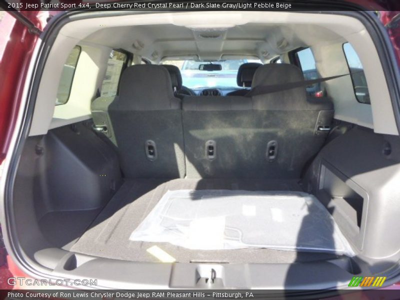 Deep Cherry Red Crystal Pearl / Dark Slate Gray/Light Pebble Beige 2015 Jeep Patriot Sport 4x4
