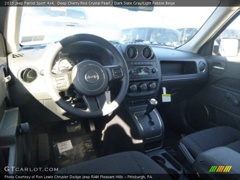 Deep Cherry Red Crystal Pearl / Dark Slate Gray/Light Pebble Beige 2015 Jeep Patriot Sport 4x4