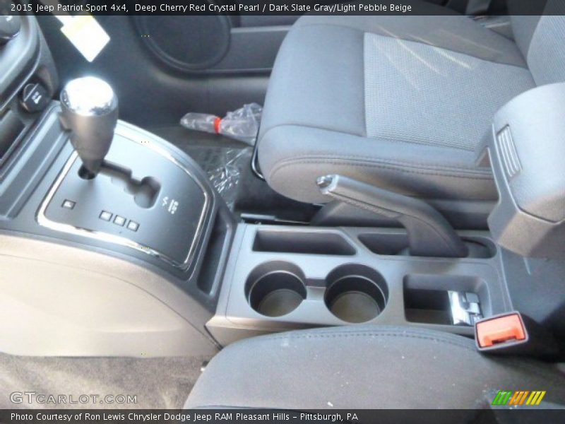 Deep Cherry Red Crystal Pearl / Dark Slate Gray/Light Pebble Beige 2015 Jeep Patriot Sport 4x4