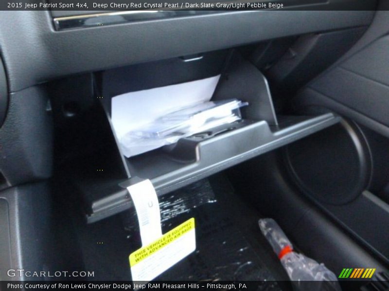 Deep Cherry Red Crystal Pearl / Dark Slate Gray/Light Pebble Beige 2015 Jeep Patriot Sport 4x4