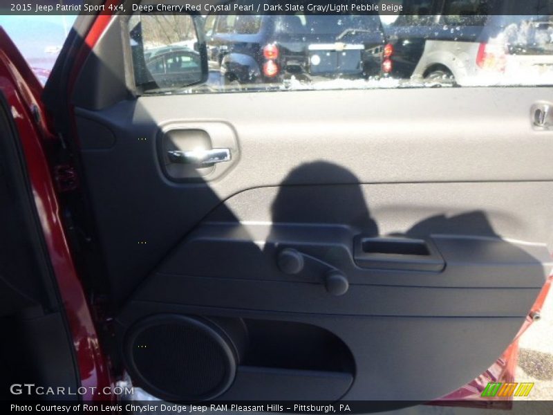 Deep Cherry Red Crystal Pearl / Dark Slate Gray/Light Pebble Beige 2015 Jeep Patriot Sport 4x4