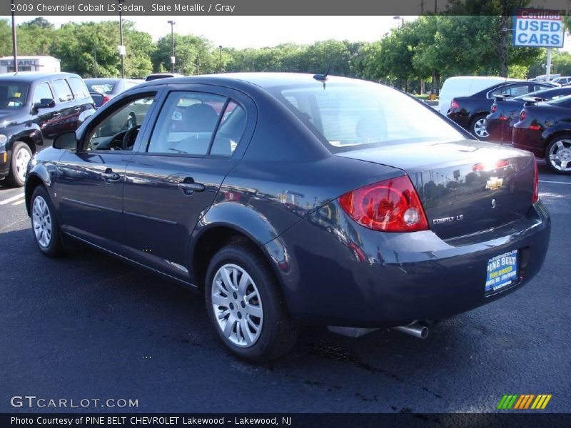 Slate Metallic / Gray 2009 Chevrolet Cobalt LS Sedan