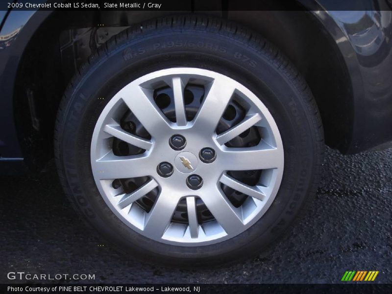 Slate Metallic / Gray 2009 Chevrolet Cobalt LS Sedan