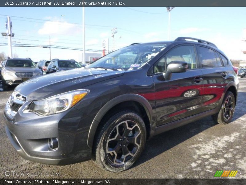 Dark Gray Metallic / Black 2015 Subaru XV Crosstrek 2.0i Limited