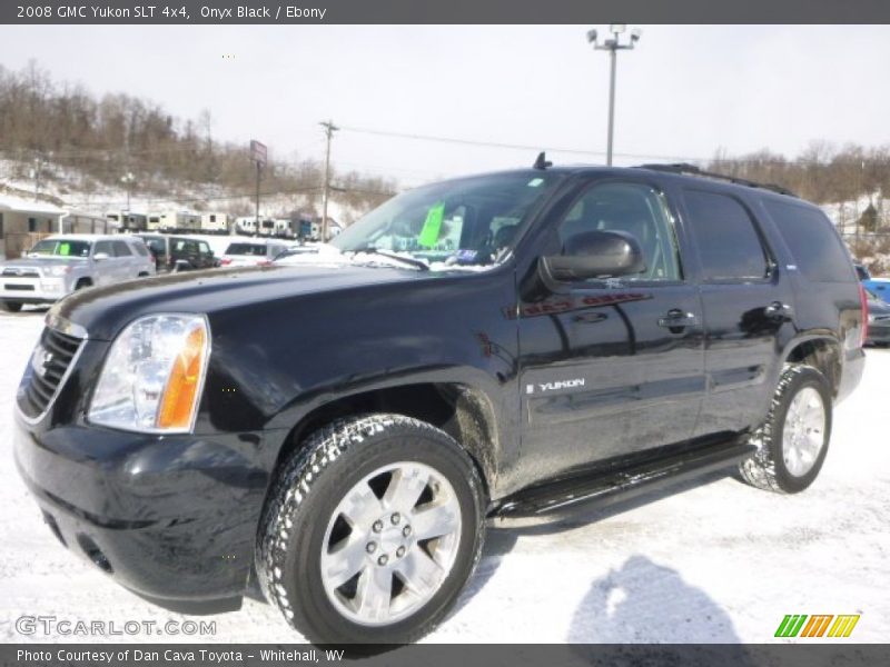 Onyx Black / Ebony 2008 GMC Yukon SLT 4x4