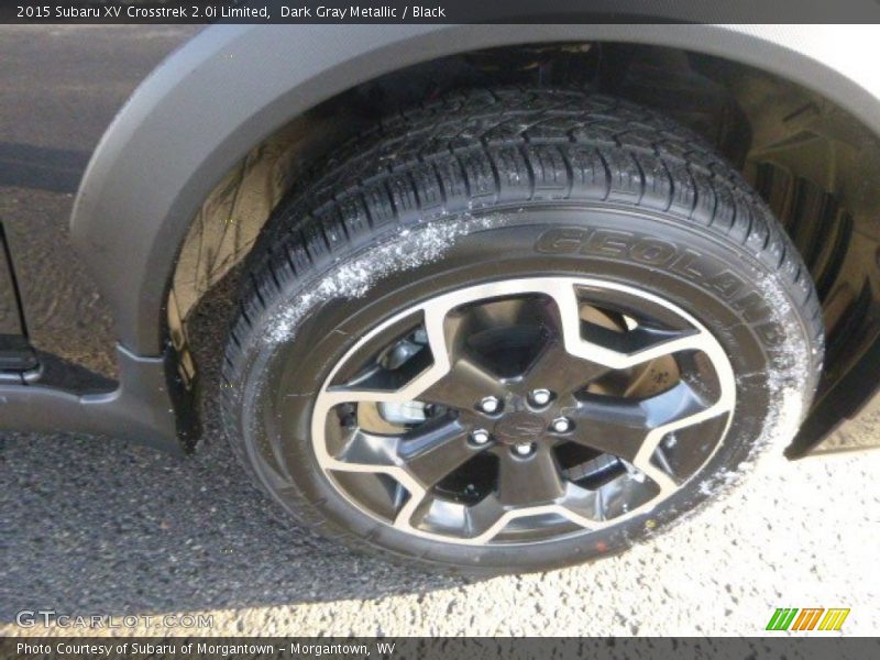 Dark Gray Metallic / Black 2015 Subaru XV Crosstrek 2.0i Limited