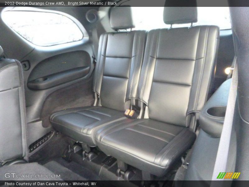 Bright Silver Metallic / Black 2012 Dodge Durango Crew AWD