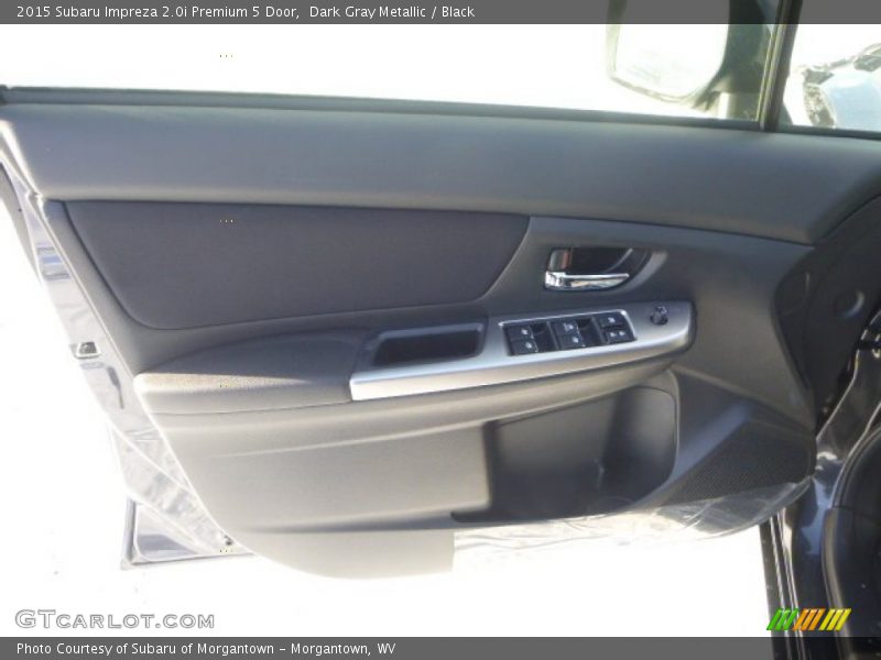 Dark Gray Metallic / Black 2015 Subaru Impreza 2.0i Premium 5 Door