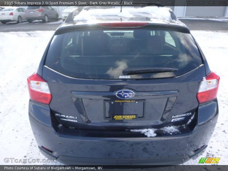 Dark Gray Metallic / Black 2015 Subaru Impreza 2.0i Sport Premium 5 Door