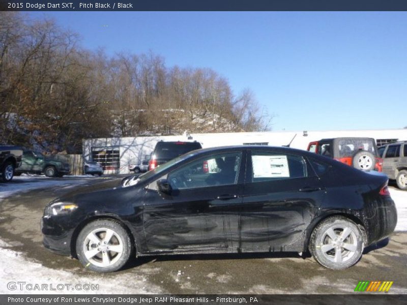 Pitch Black / Black 2015 Dodge Dart SXT