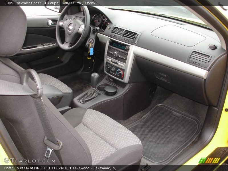 Rally Yellow / Ebony 2009 Chevrolet Cobalt LT Coupe
