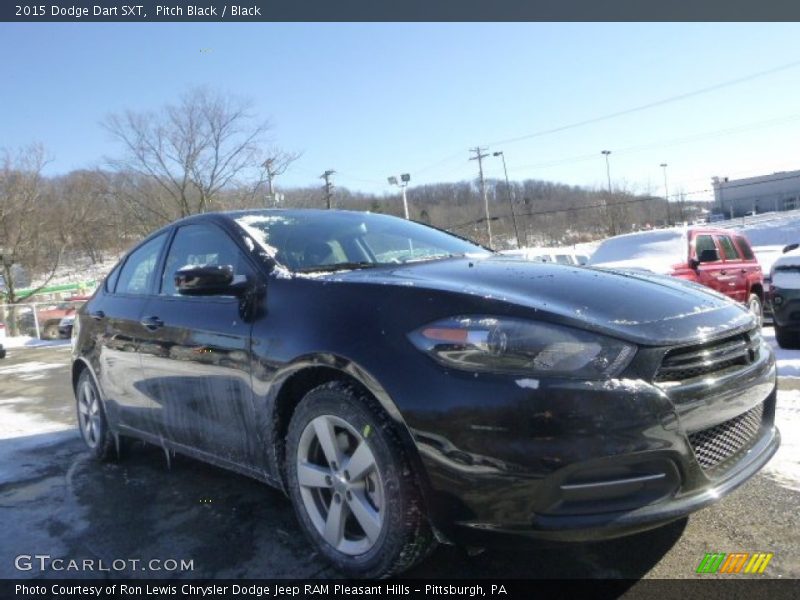 Pitch Black / Black 2015 Dodge Dart SXT