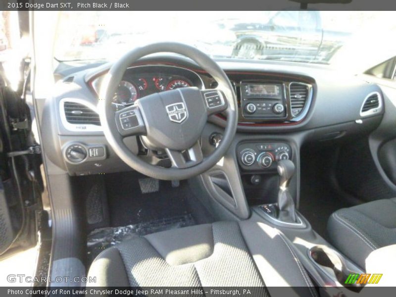 Pitch Black / Black 2015 Dodge Dart SXT
