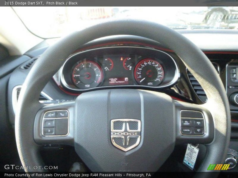 Pitch Black / Black 2015 Dodge Dart SXT