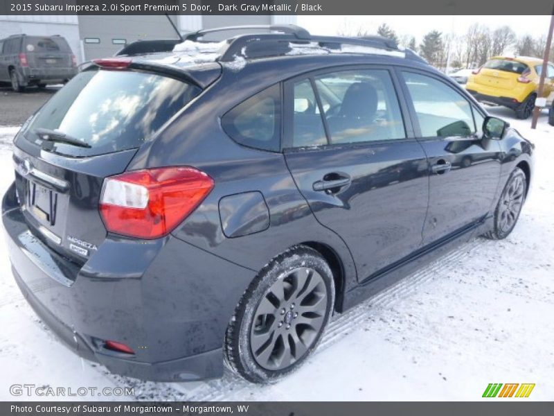Dark Gray Metallic / Black 2015 Subaru Impreza 2.0i Sport Premium 5 Door