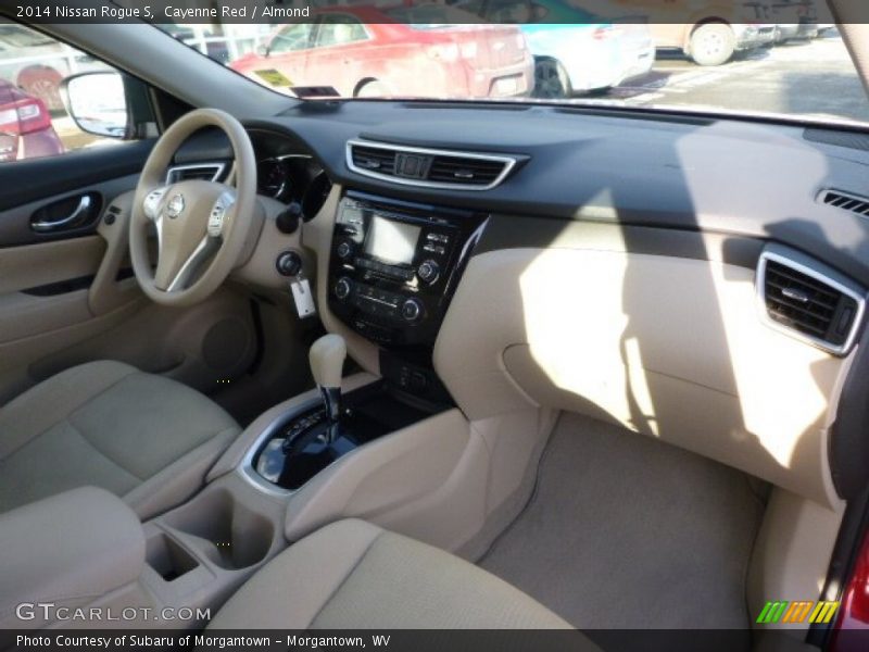 Cayenne Red / Almond 2014 Nissan Rogue S