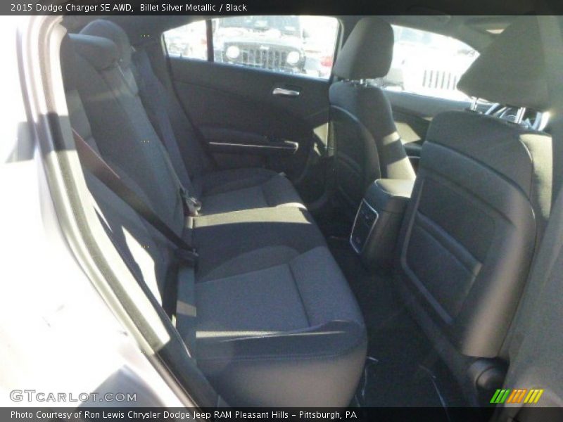 Billet Silver Metallic / Black 2015 Dodge Charger SE AWD