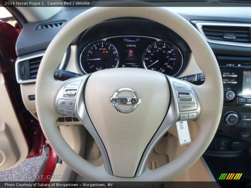 Cayenne Red / Almond 2014 Nissan Rogue S