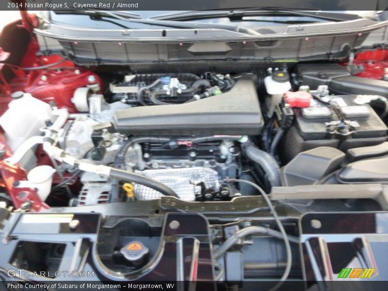 Cayenne Red / Almond 2014 Nissan Rogue S