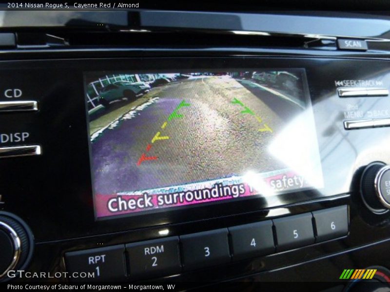 Cayenne Red / Almond 2014 Nissan Rogue S