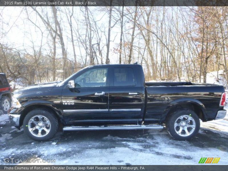  2015 1500 Laramie Quad Cab 4x4 Black