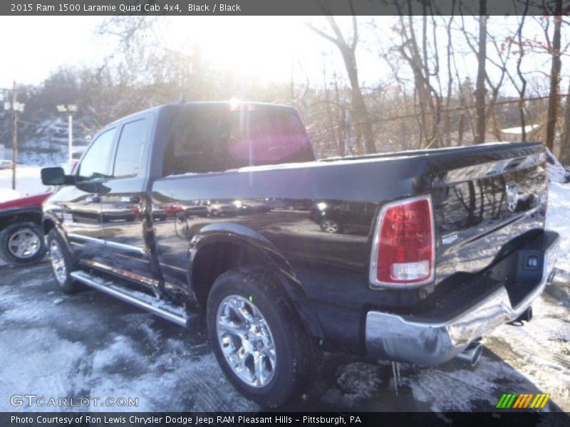 Black / Black 2015 Ram 1500 Laramie Quad Cab 4x4