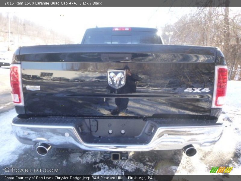 Black / Black 2015 Ram 1500 Laramie Quad Cab 4x4