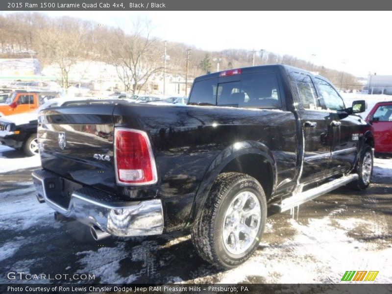 Black / Black 2015 Ram 1500 Laramie Quad Cab 4x4