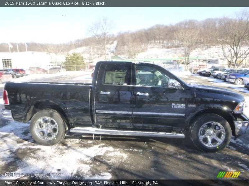 Black / Black 2015 Ram 1500 Laramie Quad Cab 4x4