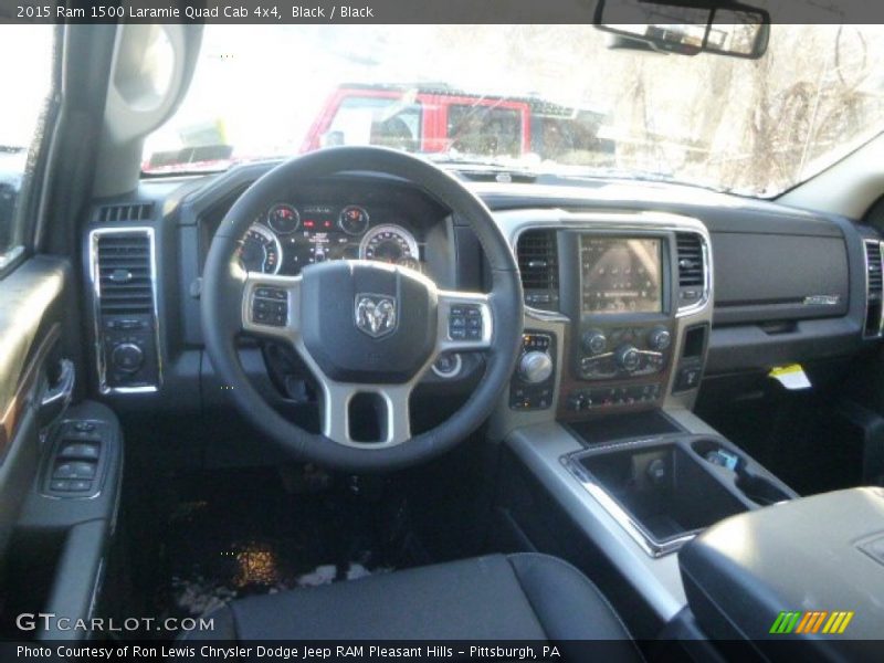 Black / Black 2015 Ram 1500 Laramie Quad Cab 4x4