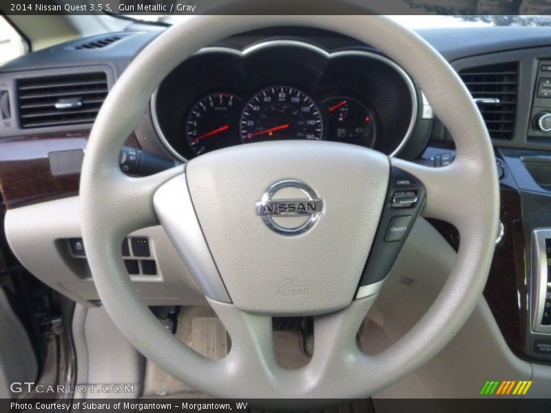 Gun Metallic / Gray 2014 Nissan Quest 3.5 S